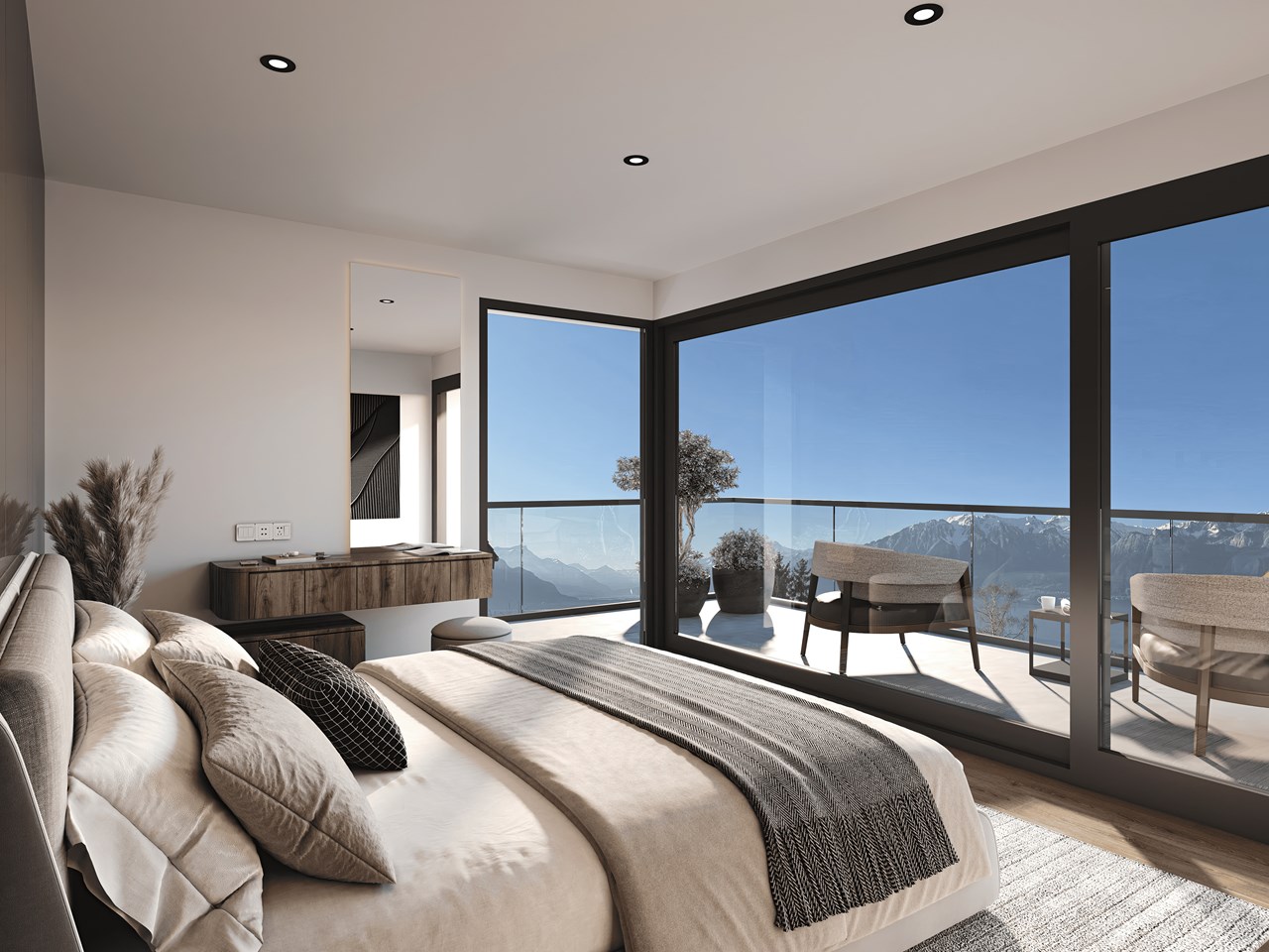 À vendre : Appartement 3 chambres Jongny - Ref : 1364 | Naef Immobilier