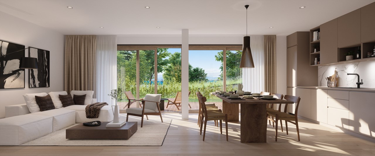 À vendre : Appartement 2 chambres Coppet - Ref : 1505 | Naef Immobilier