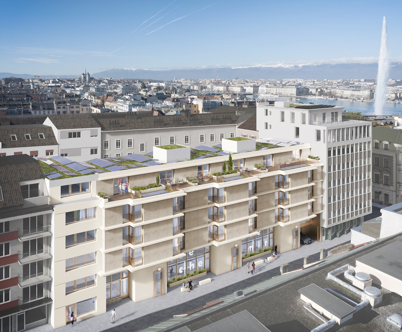 À vendre : Appartement 3 chambres Genève - Eaux-vives - Ref : 1582 | Naef Immobilier