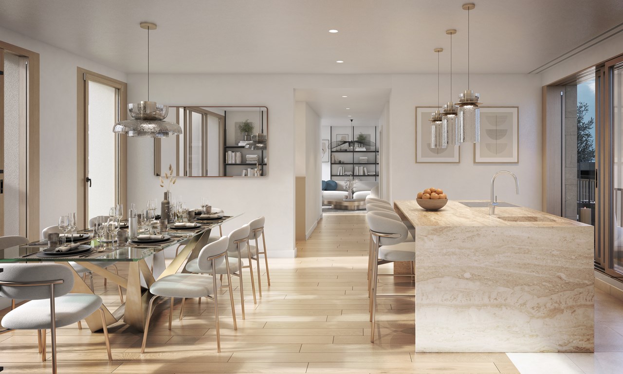 À vendre : Appartement 3 chambres Genève - Eaux-vives - Ref : 1582 | Naef Immobilier