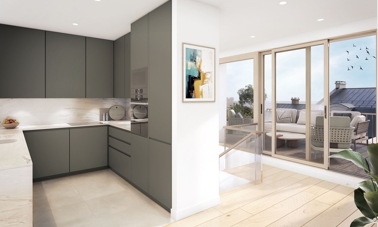 À vendre : Appartement 3 chambres Genève - Eaux-vives - Ref : 1582 | Naef Immobilier