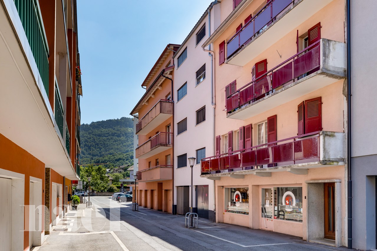À vendre : Bien de rendement mixte Monthey - Ref : 1587 | Naef Immobilier