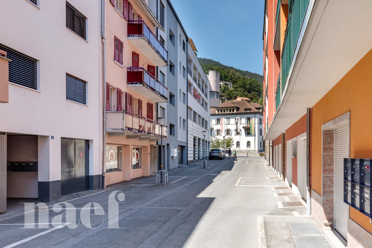 À vendre : Bien de rendement mixte Monthey - Ref : 1587 | Naef Immobilier