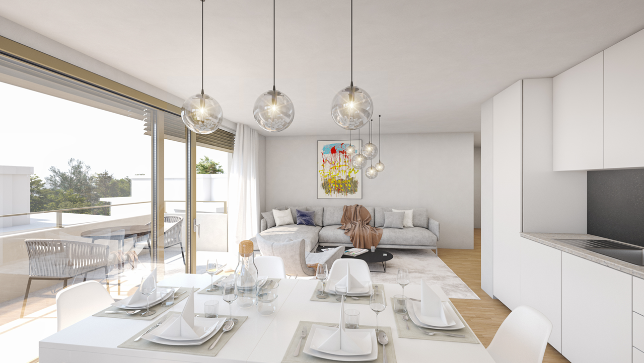 À vendre : Appartement 3 chambres Lausanne - Ref : 1606 | Naef Immobilier