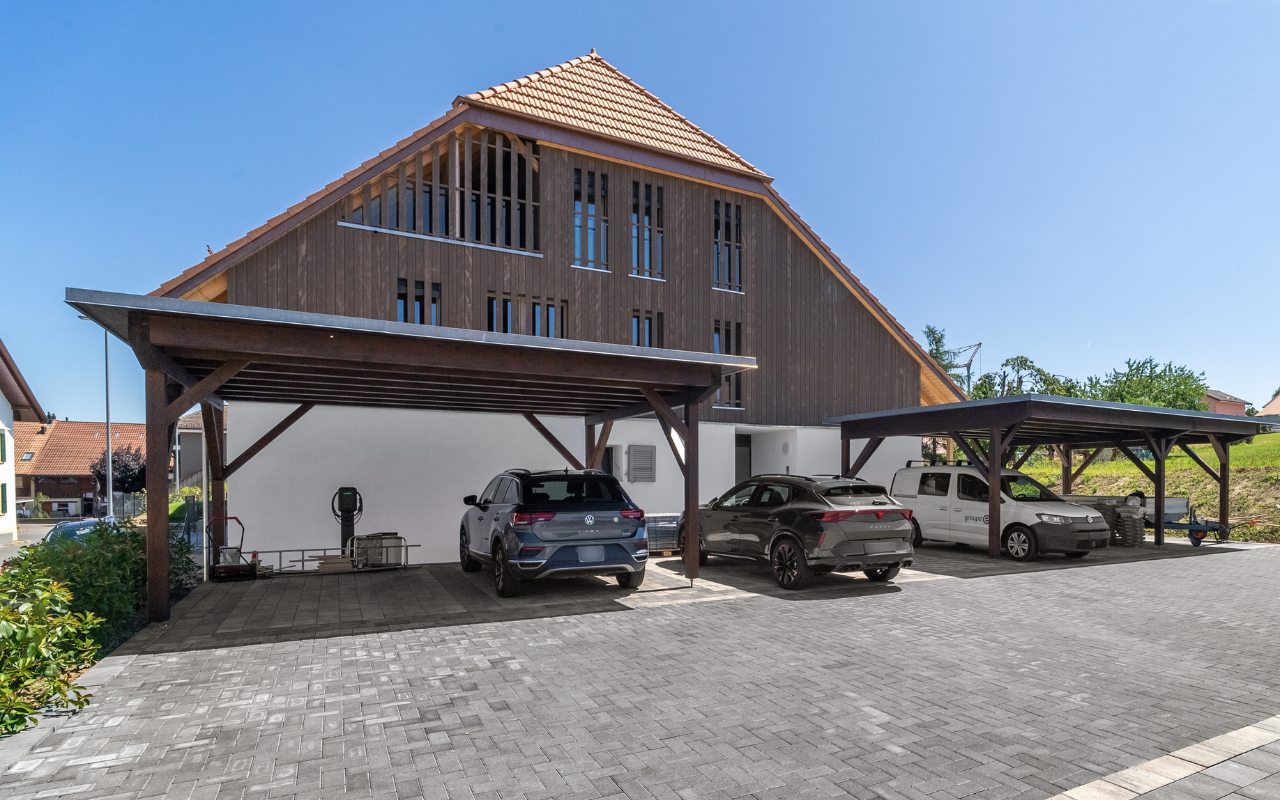 À vendre : Appartement 3 chambres Vallamand - Ref : 1658 | Naef Immobilier