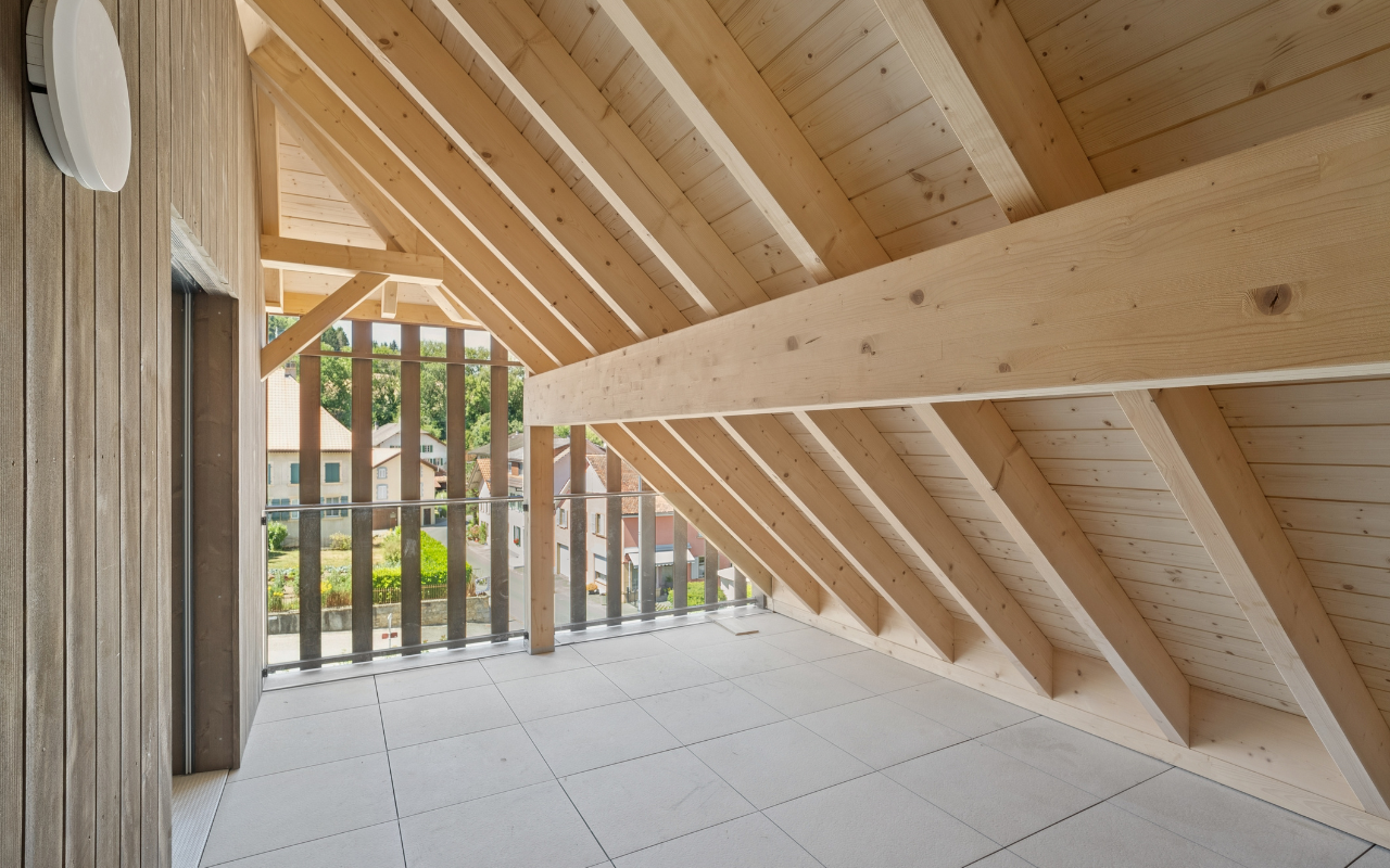 À vendre : Appartement 3 chambres Vallamand - Ref : 1658 | Naef Immobilier