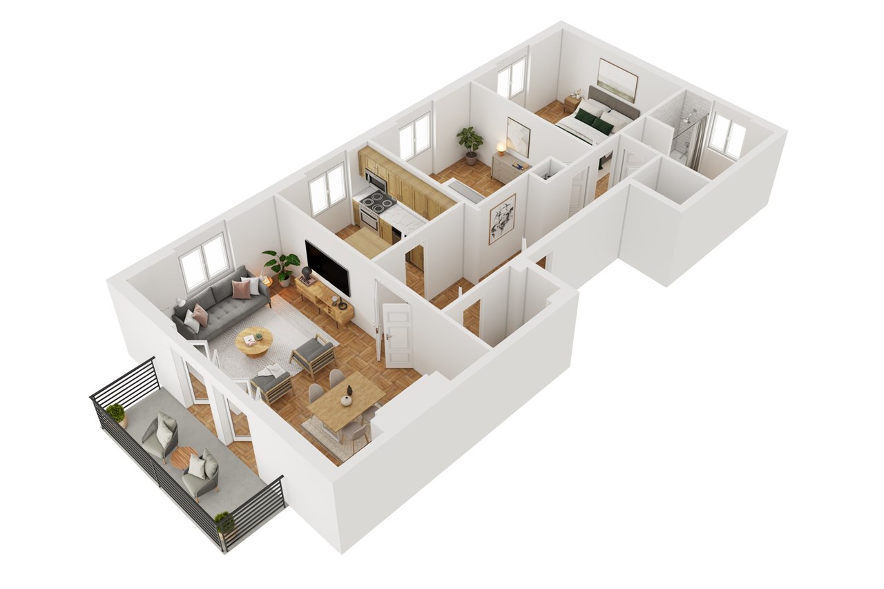 À vendre : Appartement 2 chambres Begnins - Ref : 1846 | Naef Immobilier