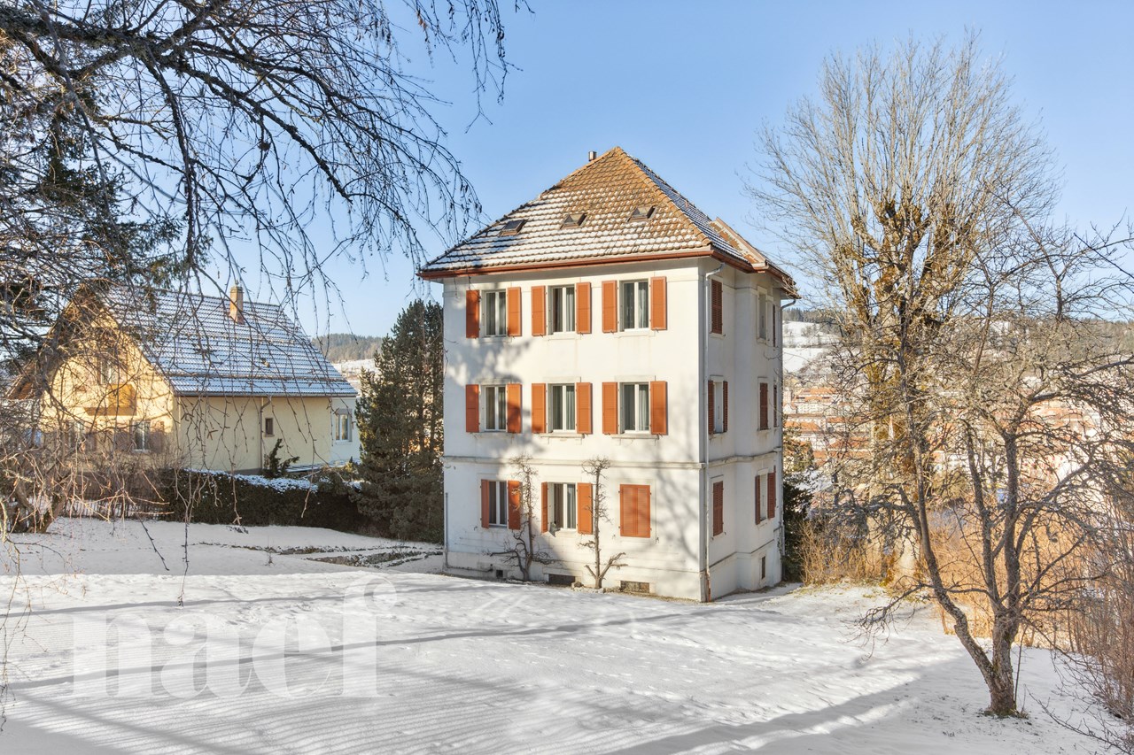 À vendre : Maison 7 chambres La Chaux-de-Fonds - Ref : 1941 | Naef Immobilier