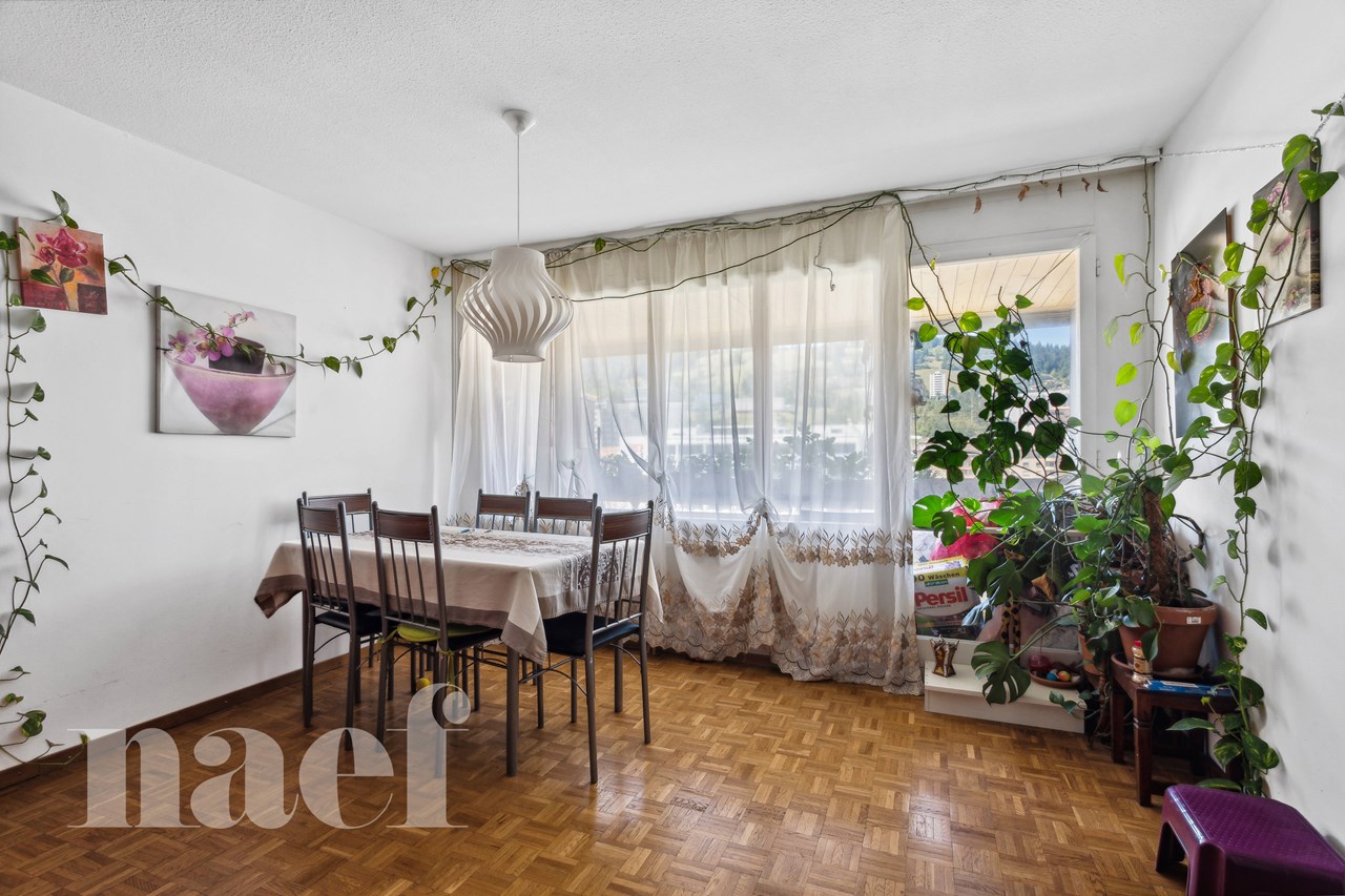 À vendre : Appartement 1 chambres La Chaux-de-Fonds - Ref : 2053 | Naef Immobilier