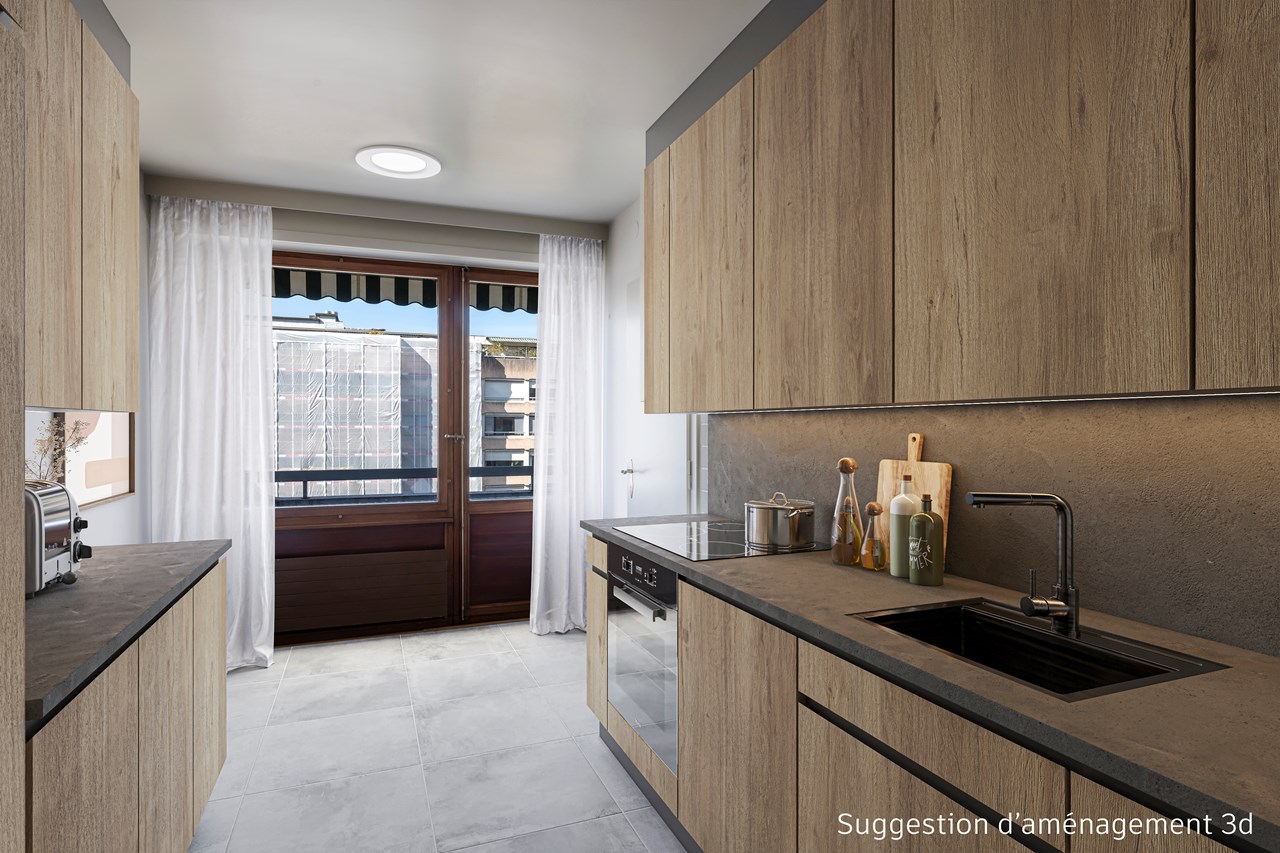 À vendre : Appartement 3 chambres Genève - Ref : 2075 | Naef Immobilier