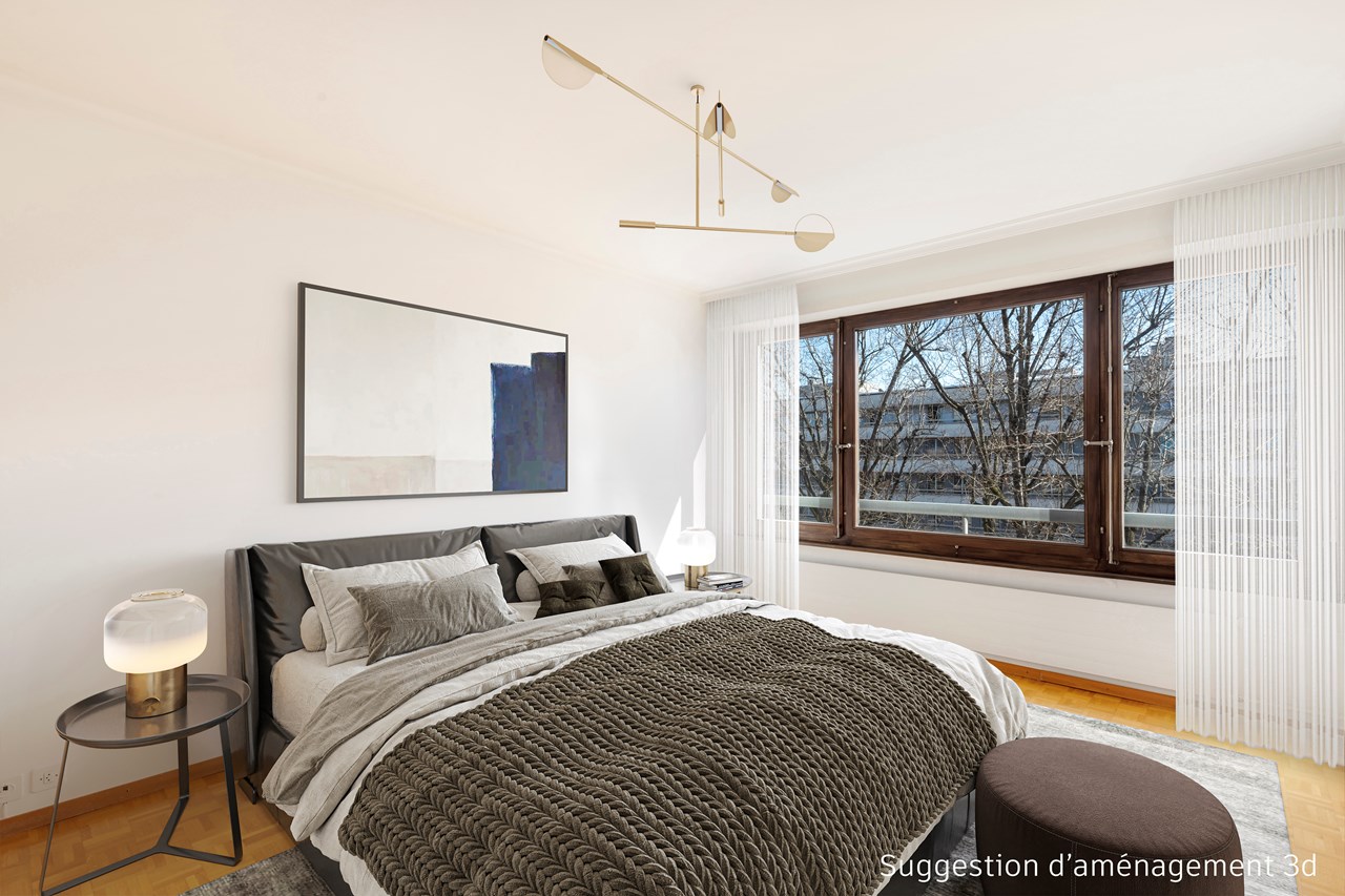 À vendre : Appartement 3 chambres Genève - Ref : 2075 | Naef Immobilier