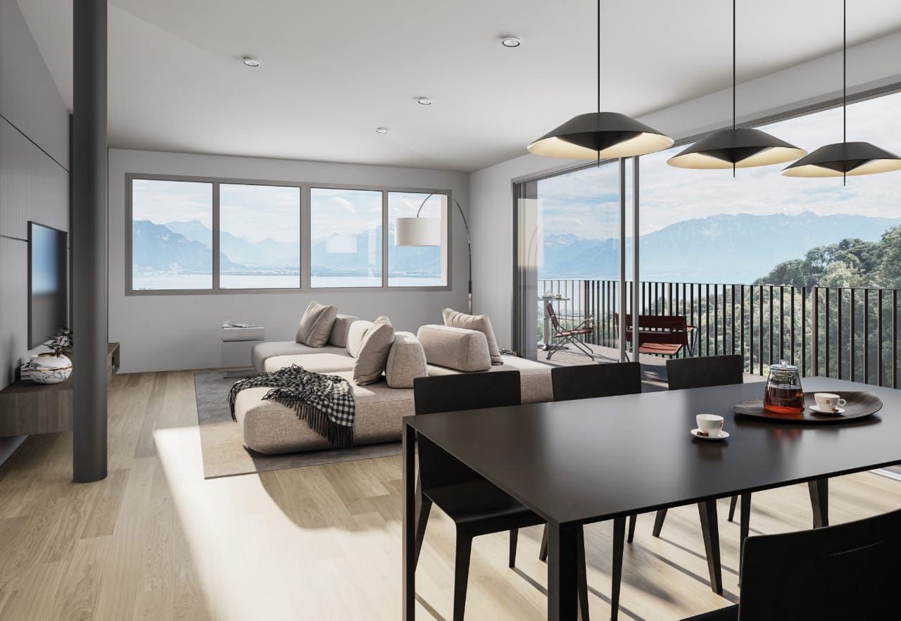 À vendre : Appartement 4 chambres Jongny - Ref : 2080 | Naef Immobilier