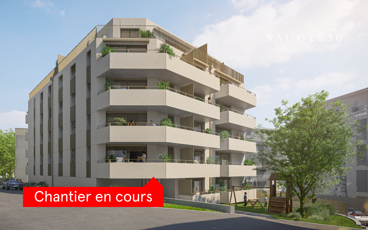 À vendre : Appartement 2 chambres Lausanne - Ref : 2089 | Naef Immobilier