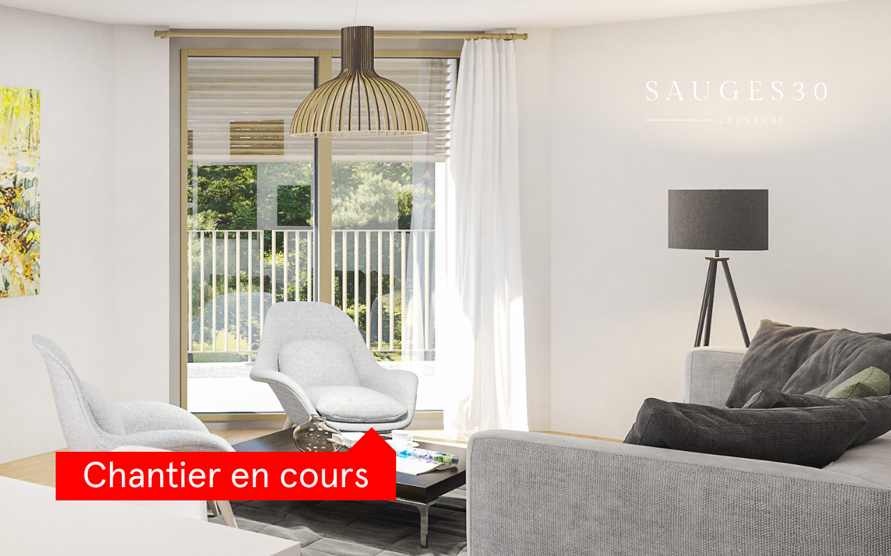 À vendre : Appartement 2 chambres Lausanne - Ref : 2092 | Naef Immobilier