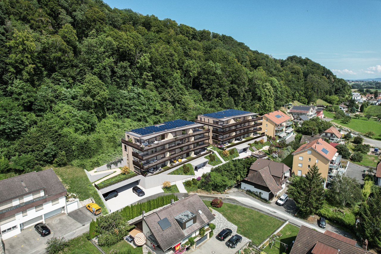 À vendre : Appartement 3 chambres Gampelen - Ref : 2137 | Naef Immobilier