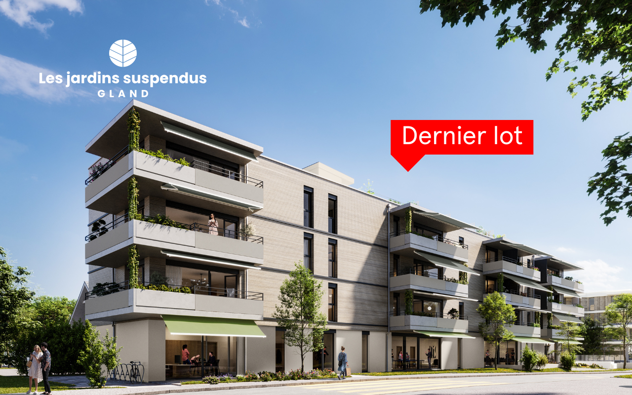 À vendre : Appartement 1 chambres Gland - Ref : 2167 | Naef Immobilier