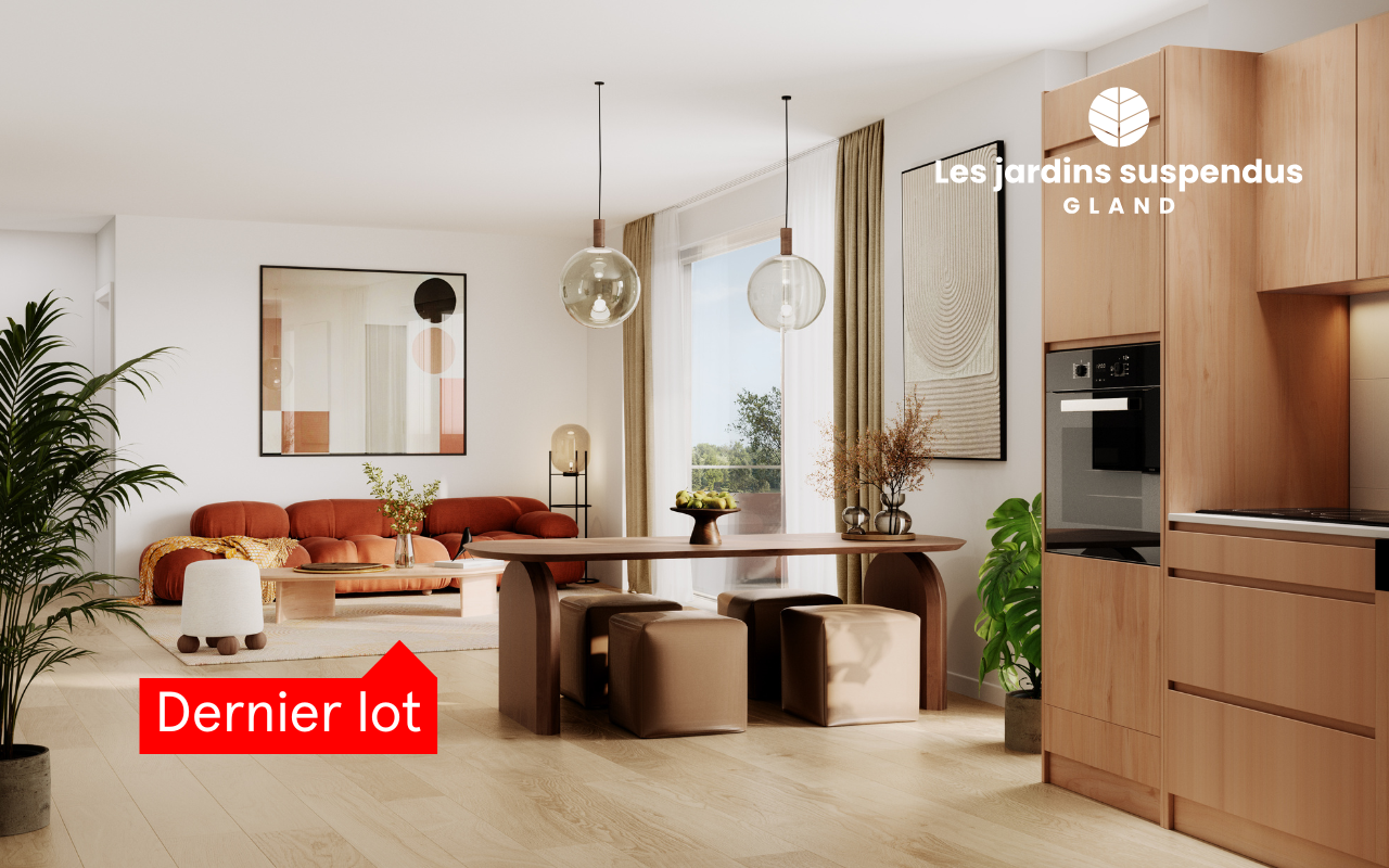 À vendre : Appartement 1 chambres Gland - Ref : 2167 | Naef Immobilier