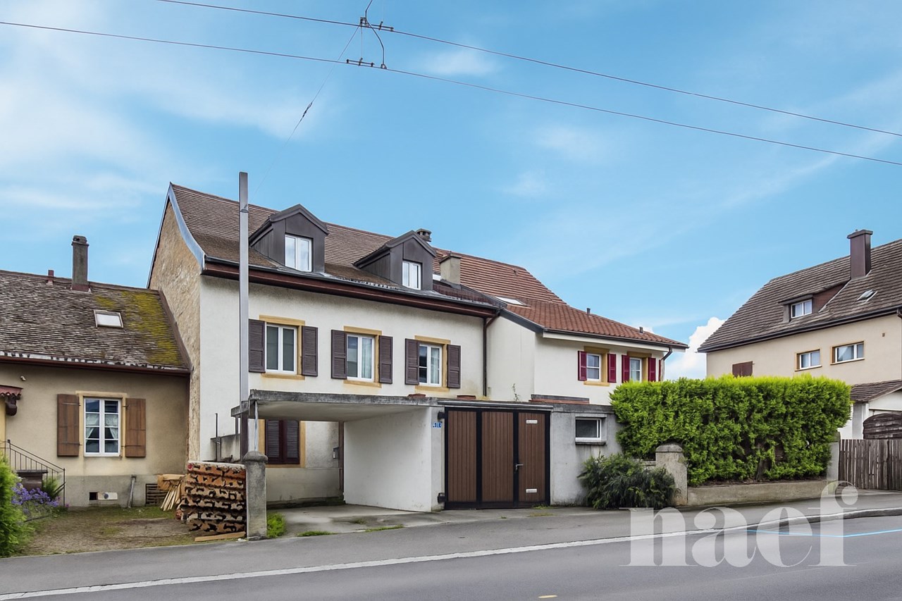 À vendre : Maison 8 chambres Neuchâtel - Ref : 2311 | Naef Immobilier