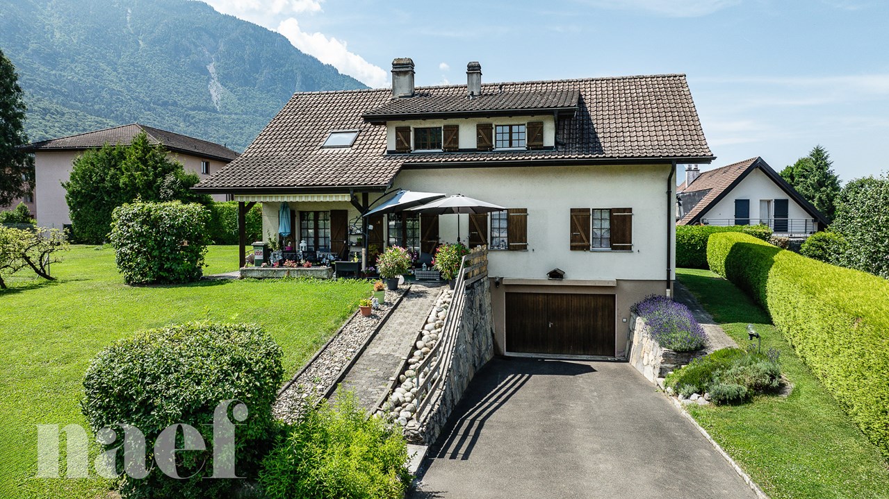 À vendre : Maison 5 chambres Collombey-Muraz - Ref : 2358 | Naef Immobilier