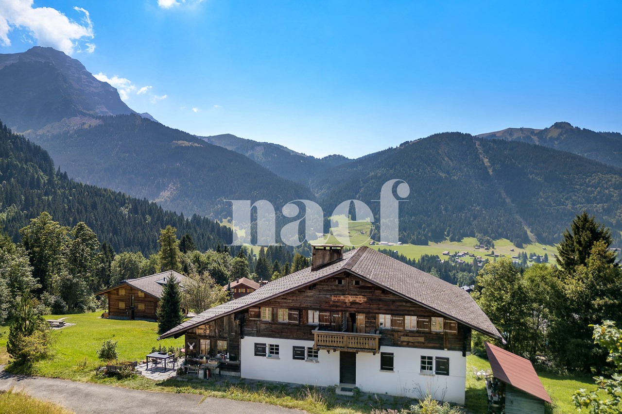 À vendre : Maison 8 chambres Ormont-Dessus - Ref : 2548 | Naef Immobilier
