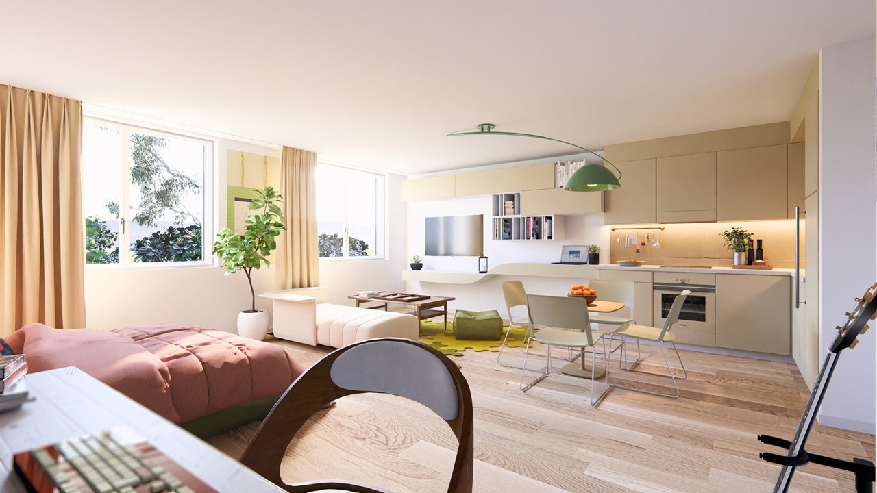 À vendre : Appartement 1 chambres Siviriez - Ref : 2567 | Naef Immobilier