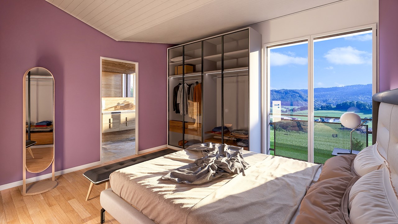 À vendre : Maison 4 chambres Le Mouret - Ref : 2573 | Naef Immobilier