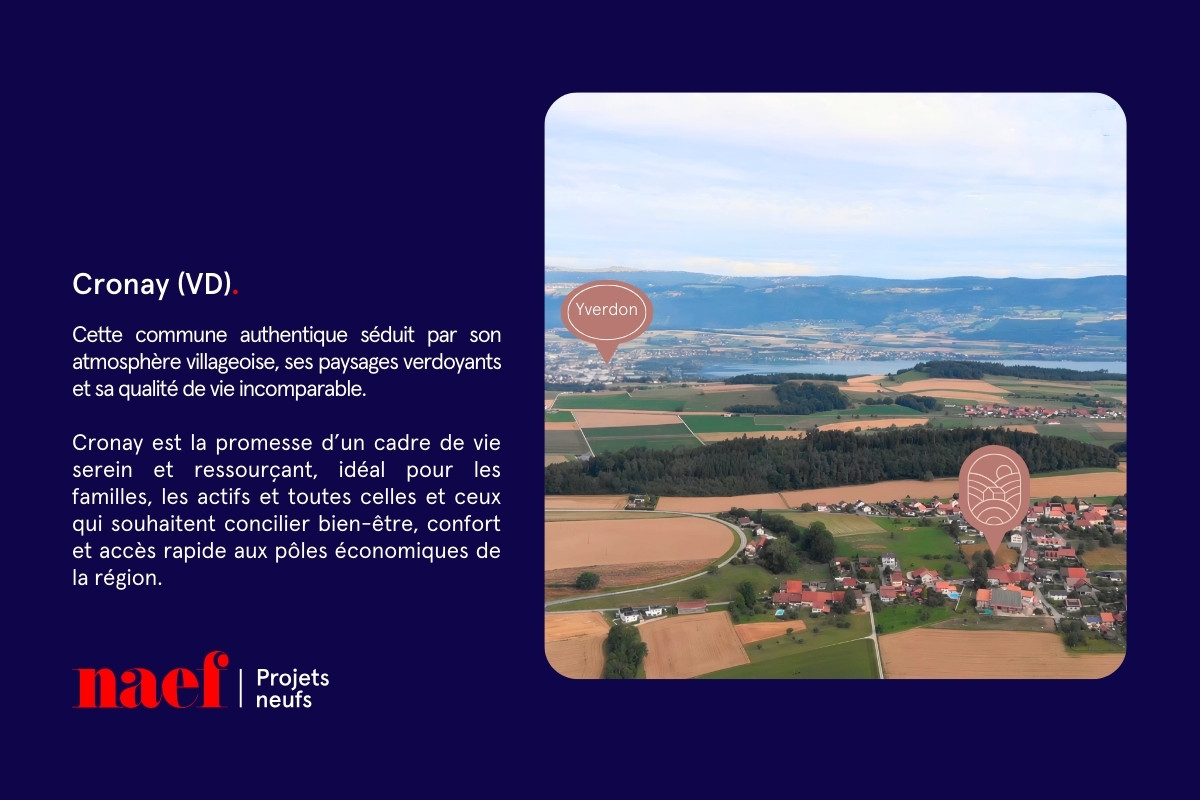 À vendre : Maison 4 chambres Cronay - Ref : 2578 | Naef Immobilier