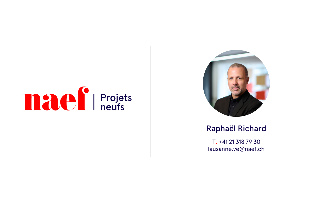 À vendre : Appartement 2 chambres Morges - Ref : 2623 | Naef Immobilier