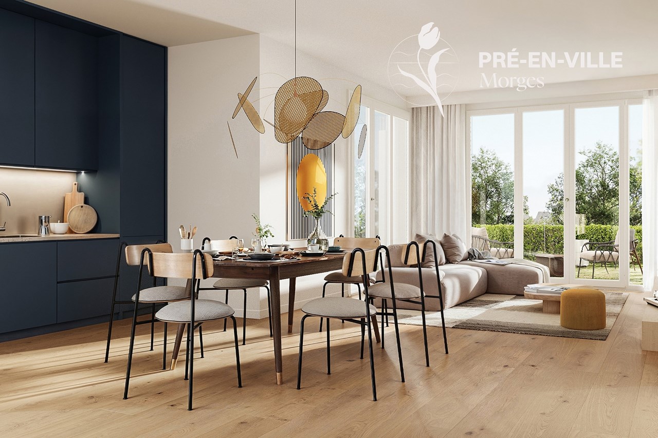 À vendre : Appartement 2 chambres Morges - Ref : 2624 | Naef Immobilier