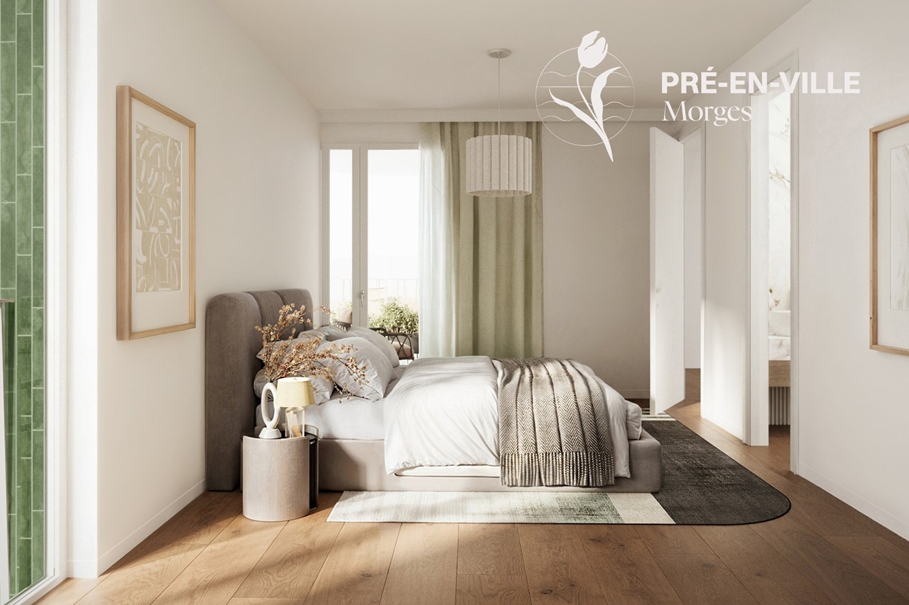 À vendre : Appartement 2 chambres Morges - Ref : 2624 | Naef Immobilier