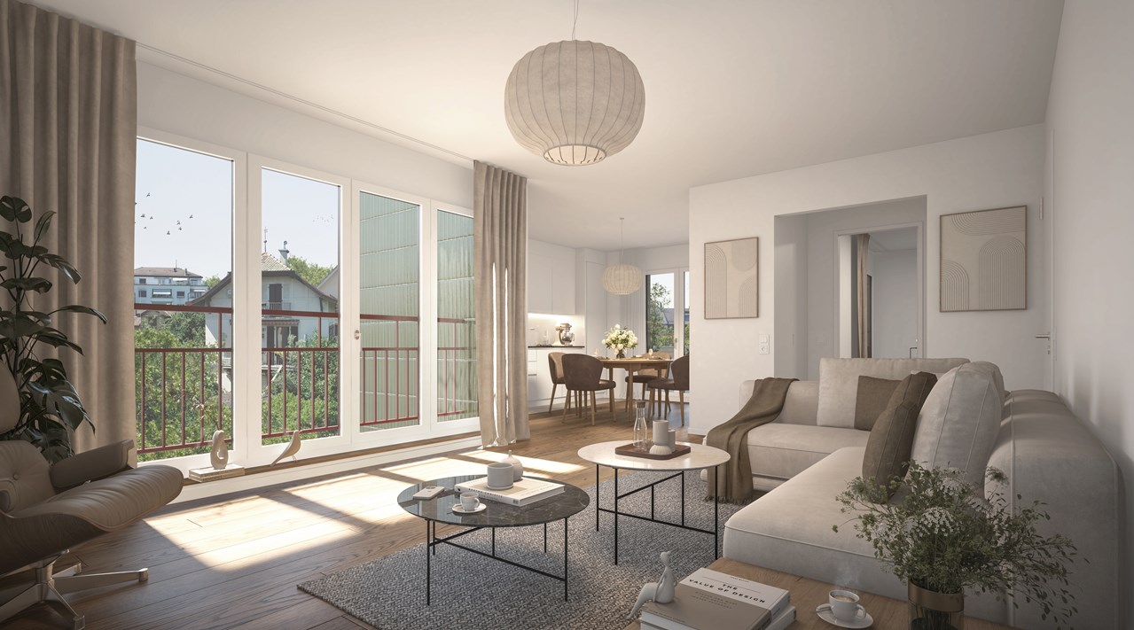 À vendre : Appartement 4 chambres Morges - Ref : 2630 | Naef Immobilier