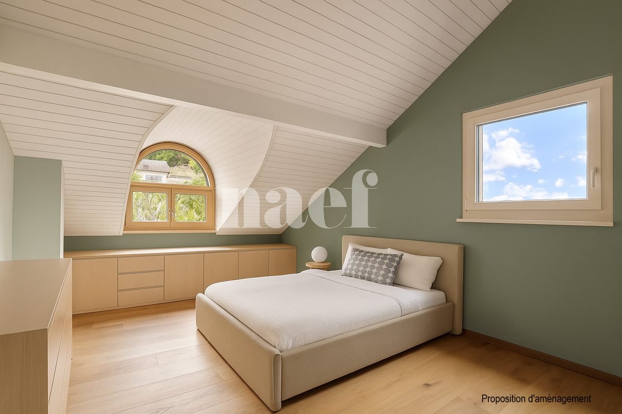 À vendre : Appartement 3 chambres Val-de-Ruz - Ref : 2744 | Naef Immobilier