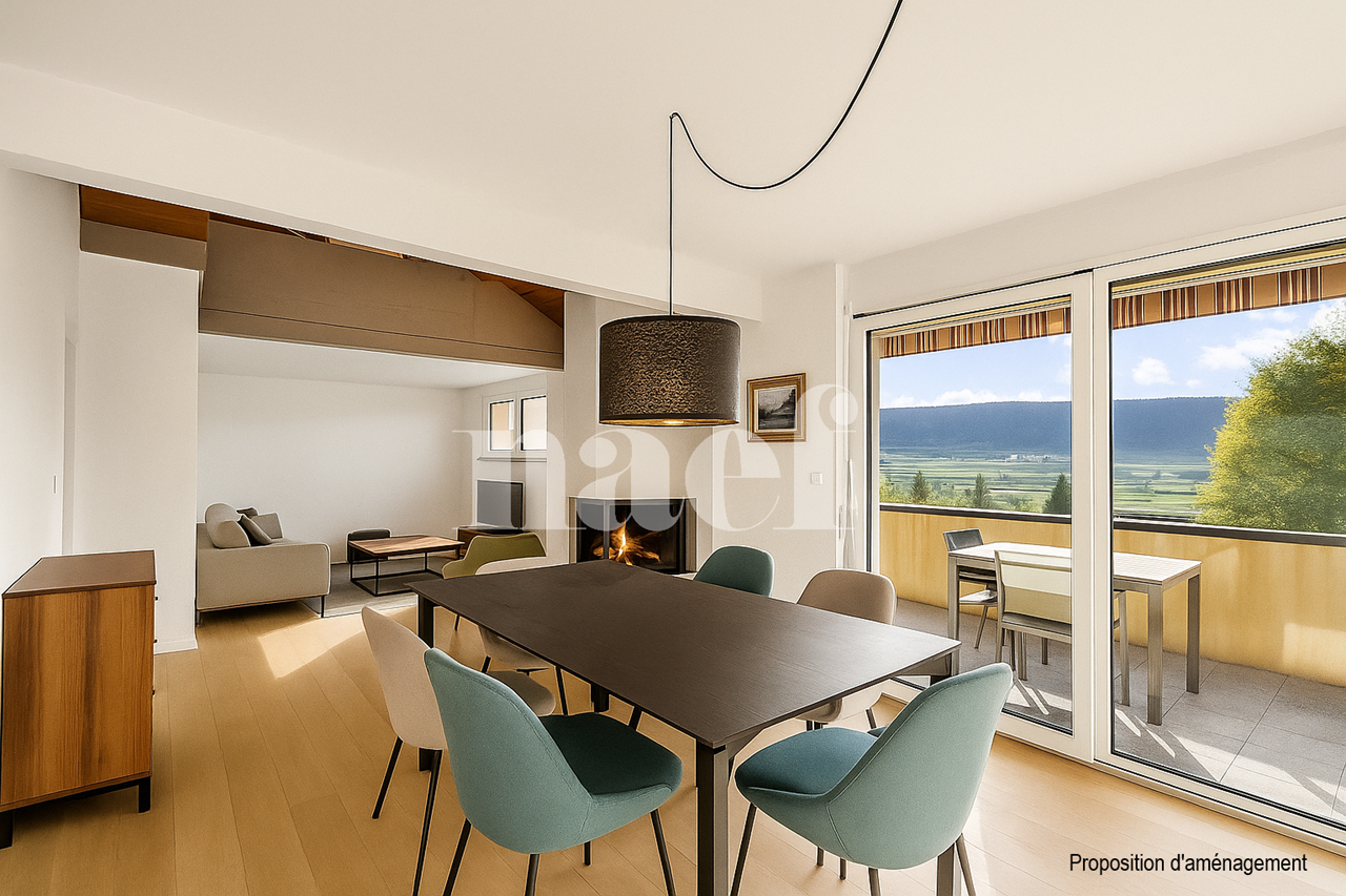 À vendre : Appartement 3 chambres Cernier - Ref : 2744 | Naef Immobilier