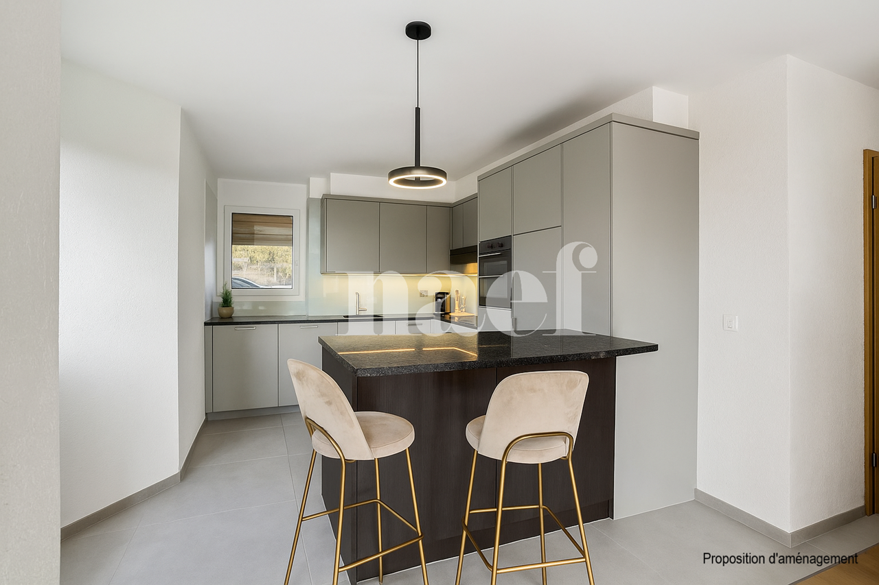 À vendre : Appartement 3 chambres Cernier - Ref : 2744 | Naef Immobilier