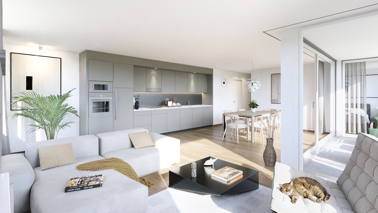 À vendre : Appartement 2 chambres Siviriez - Ref : 2808 | Naef Immobilier