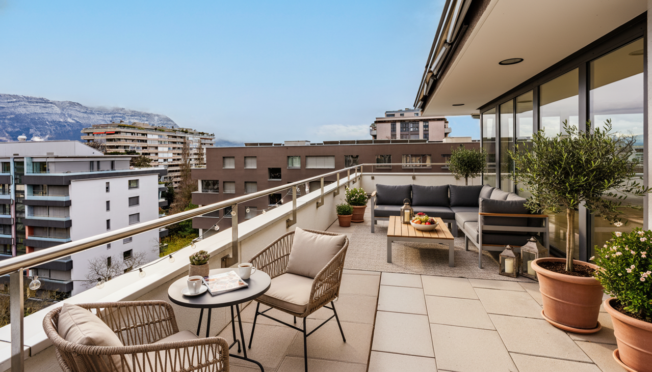 À vendre : Appartement 3 chambres Genève - Ref : 2828 | Naef Immobilier