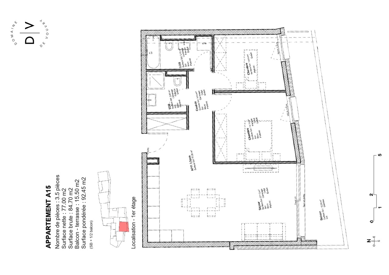 À vendre : Appartement 2 chambres Vouvry - Ref : 2834 | Naef Immobilier