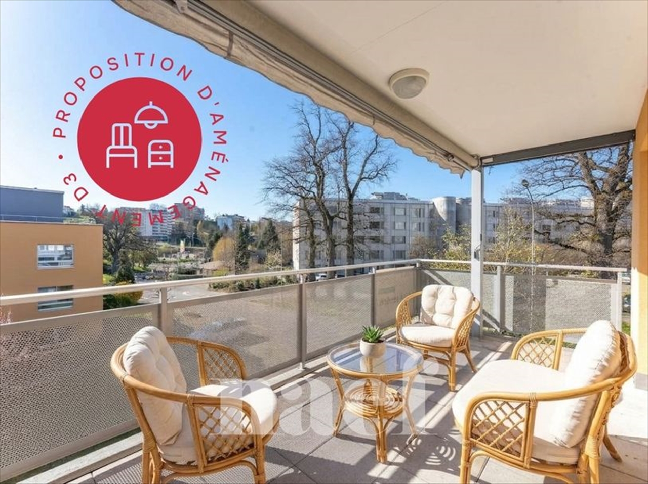 À vendre : Appartement 3 chambres Fribourg - Ref : 2849 | Naef Immobilier