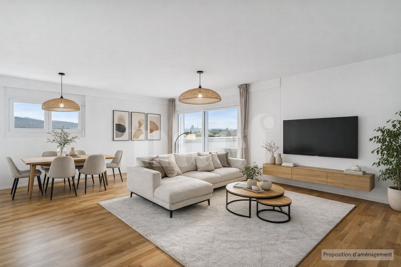 À vendre : Appartement 3 chambres Cressier - Ref : 3025 | Naef Immobilier