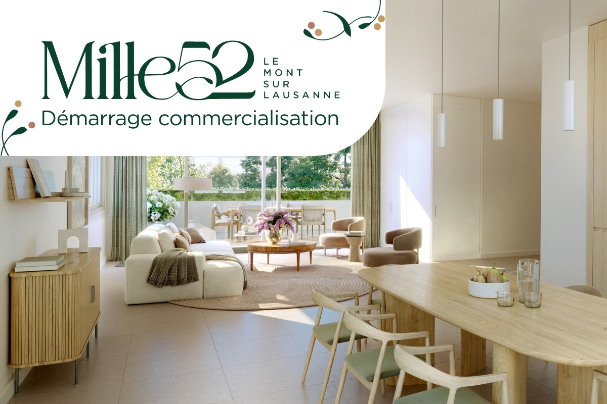 À vendre : Appartement 4 chambres Le Mont-sur-Lausanne - Ref : 3061 | Naef Immobilier