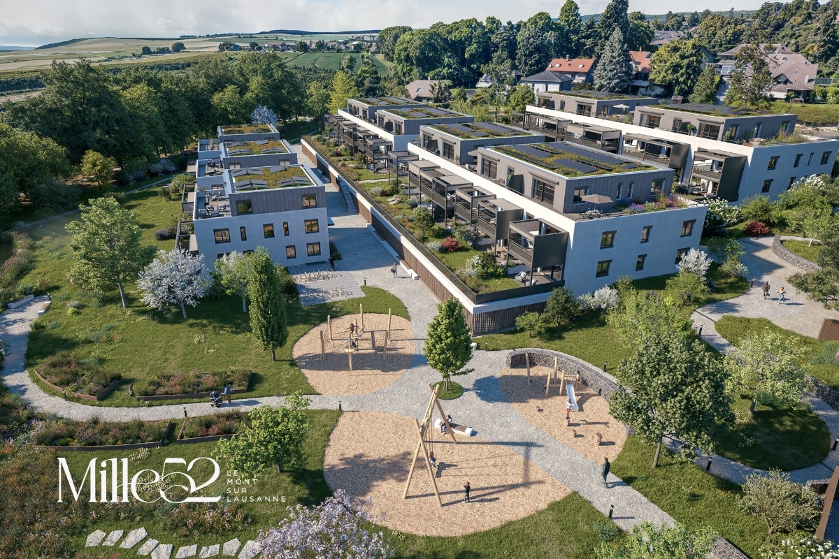 À vendre : Appartement 3 chambres Le Mont-sur-Lausanne - Ref : 3062 | Naef Immobilier