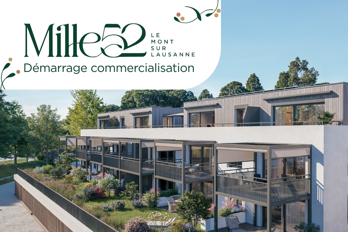 À vendre : Appartement 2 chambres Le Mont-sur-Lausanne - Ref : 3065 | Naef Immobilier