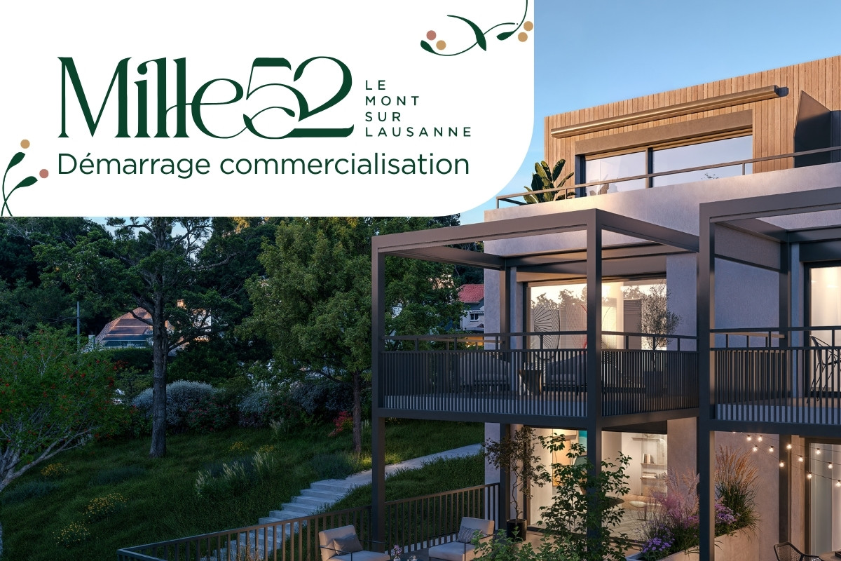 À vendre : Appartement 3 chambres Le Mont-sur-Lausanne - Ref : 3067 | Naef Immobilier