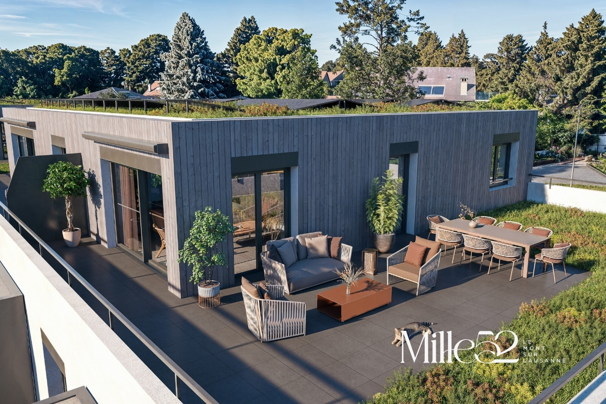 À vendre : Appartement 3 chambres Le Mont-sur-Lausanne - Ref : 3067 | Naef Immobilier