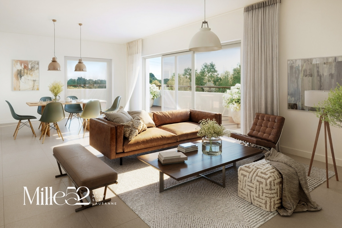 À vendre : Appartement 2 chambres Le Mont-sur-Lausanne - Ref : 3100 | Naef Immobilier