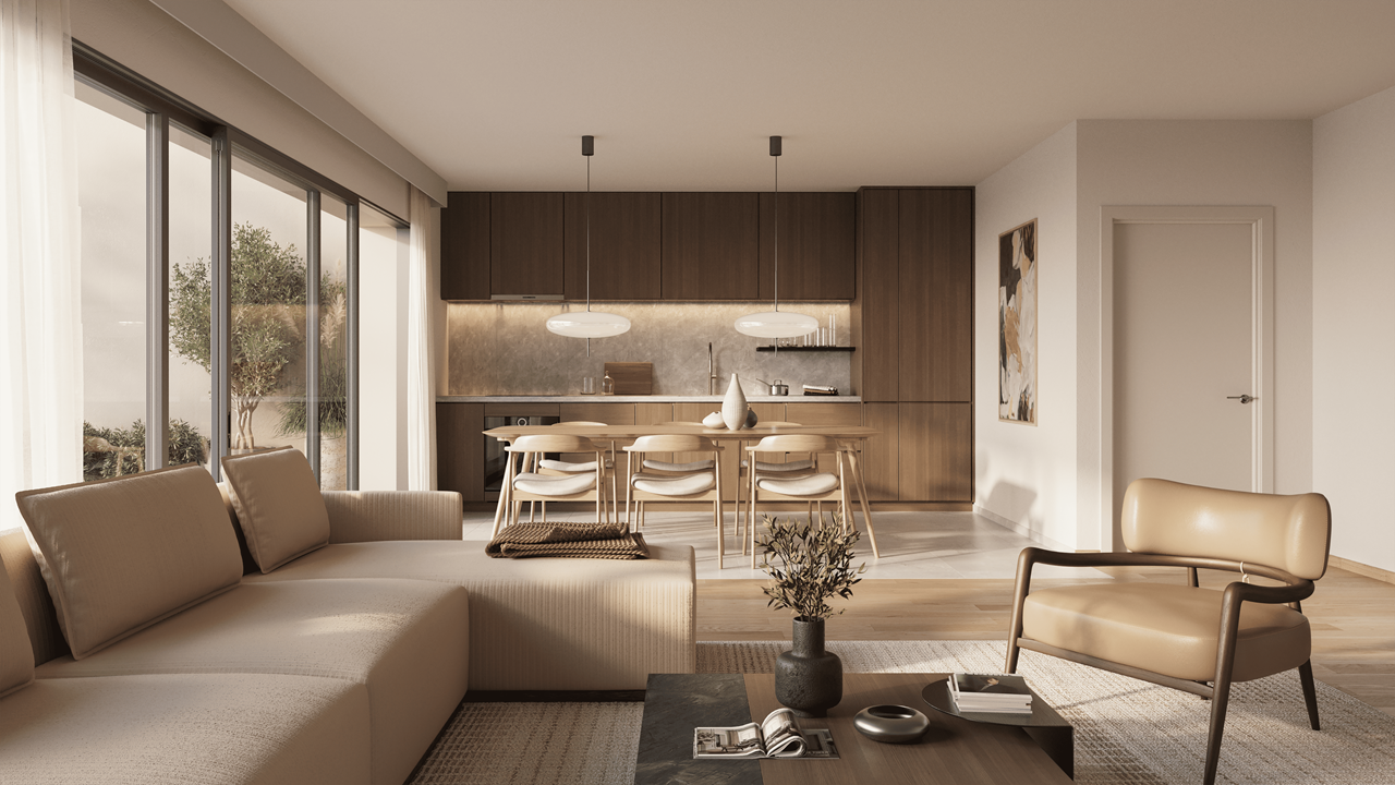 À vendre : Appartement 3 chambres Corsier - Ref : 3274 | Naef Immobilier