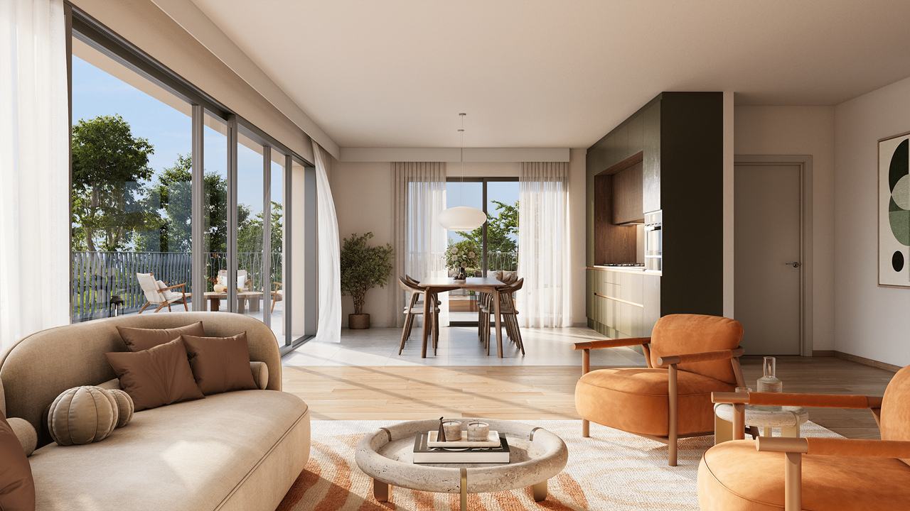 À vendre : Appartement 3 chambres Corsier - Ref : 3281 | Naef Immobilier