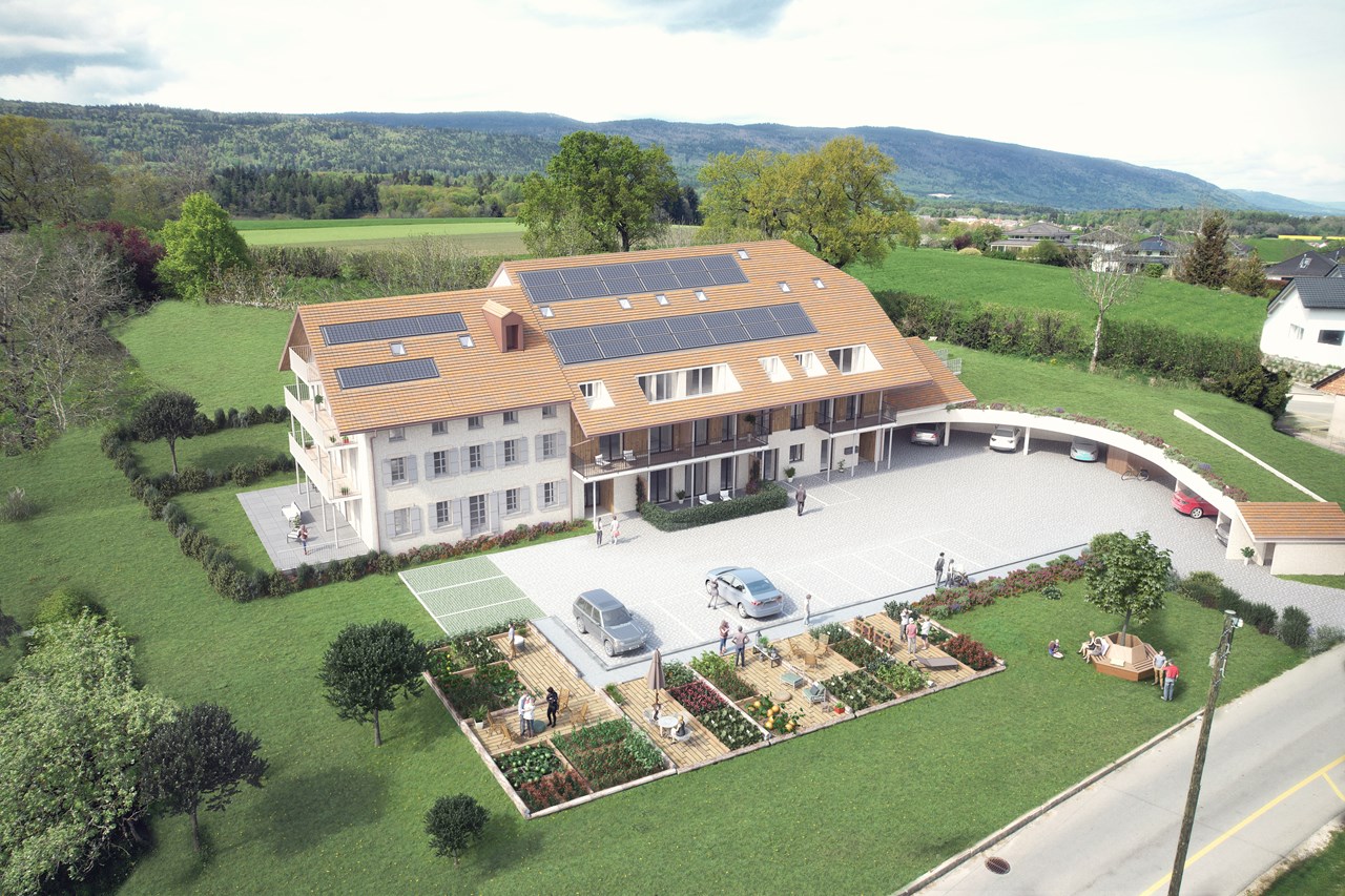À vendre : Appartement 4 chambres Saint-Oyens - Ref : 3312 | Naef Immobilier