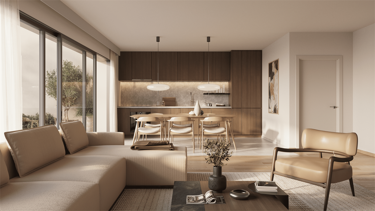 À vendre : Appartement 3 chambres Corsier - Ref : 3405 | Naef Immobilier