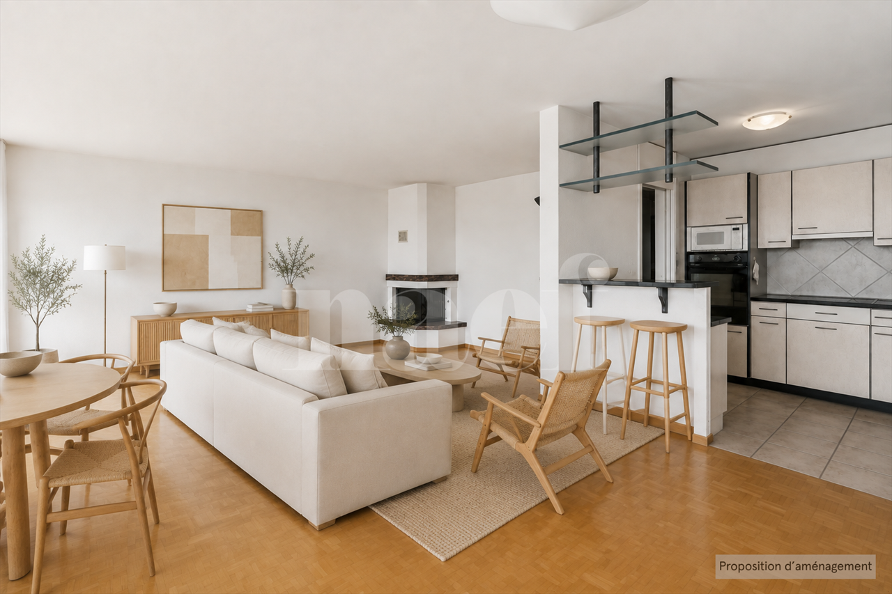 À vendre : Appartement 2 chambres Neuchâtel - Ref : 3414 | Naef Immobilier